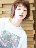 ラフスタイル/愛されショート/短め前髪/帽子との相性◎