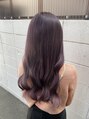 ビューティービースト 西新店(beauty:beast)&nbsp;ストレートでも巻いても可愛いラベンダーカラーです！