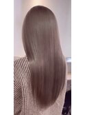 【over hair】髪質改善×シアーグレージュ