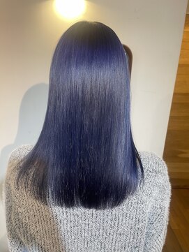 ワゴンヘアー(wagon hair) ブルーパープル