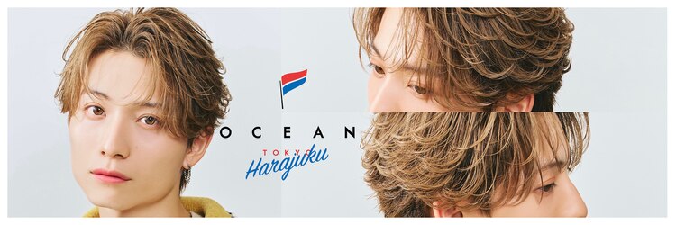 オーシャントーキョーハラジュク(OCEAN TOKYO harajuku)のサロンヘッダー