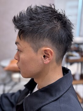 ガーデンヨコハマエスト(GARDEN YOKOHAMA est) ベリーショート　ビジネスマン　眉毛