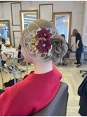 成人式ヘアセット