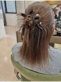 カチモリヘア韓国ヘアヘアアレンジ