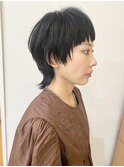 【morio成増/一戸】大人かわいいウルフショート前髪短め