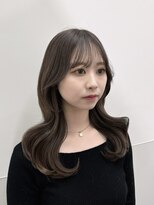 アリアバイエクラート 新宿南口店(ARiA by ECLART)&nbsp;★赤味玉砕グレージュに顔周りとレイヤーカットで小顔に★