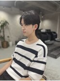 韓国ヘア/メンズカット/ブリーチなし/顔まわりカット/新潟美容室