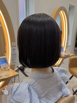 アドラーブル けやき通り店(adorable)&nbsp;10代20代30代40代小顔ふんわり丸みボブ◎透明感カラー