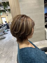 イメージア 青葉台店(IMAGE A)&nbsp;ハイライトグラデーションカット＠30代40代50代60代
