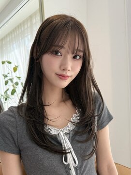 レイリー 原宿 表参道(Rayreee) 小顔見え韓国レイヤーロング