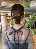 結婚式ヘアセット