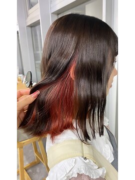 レーベン(LEBEN) ◎インナーカラーレッドカラー◎