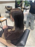 透明感×アクセサリーカラー×ベージュアッシュカラー【南林間】