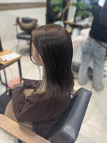 ケンジ 南林間(KENJE)&nbsp;透明感×アクセサリーカラー×ベージュアッシュカラー【南林間】