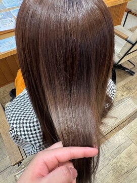 レイヤーカット12/11ココアベージュ