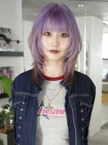 クペウヘイヴン(cope'u HAVEN)&nbsp;原宿/ウルフカット レイヤー デザインカラー ルーツカラー