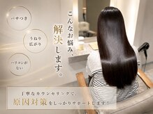 エルピス 中央林間店(elpis)の雰囲気（癖を見て的確な縮毛矯正や髪質改善をして艶髪に!［白髪ぼかし］）
