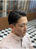 リバースセンターパートニュアンスパーマニュアンスウルフダウH