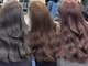 ペレ 栄 アネックス(PELE栄ANNEX)の写真/顔周りレイヤーカット×透明感抜群ブリーチなしダブルカラー人気[栄/ブリーチなしダブルカラー/学割U24]