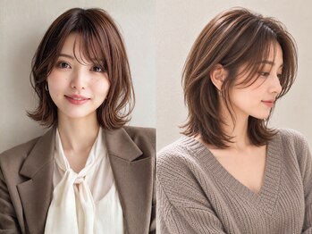 アノ たまプラーザ(ano)の写真/たまプラーザ駅【ano】の圧倒的なデザイン力で魅力を底上げ★大人可愛いナチュラルレイヤーカットが◎