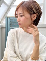 Link上大岡【11月中旬 NEW OPEN(予定)】 黒髪 メルティカラー ウルフミディ シースルーバング/上大岡