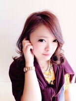 アトリエ ヴィサージュ 稲毛海岸店(ATELIER VISAGE)&nbsp;大人ピンクは春の一押し♪アンティークカシス