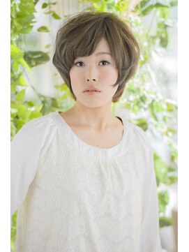 オーガニックサロン フェイス 梅田店(organic salon face) ゆるフワアッシュ☆ショートボブ