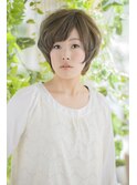 ゆるフワアッシュ☆ショートボブ