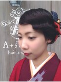 卒業式アレンジ　ハイカラさんが通る　『耳隠し』