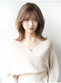 《AFLOATディル 井上紗矢香》くびれシルエットシースルーバング