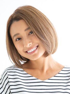 アース 藤沢店(HAIR&MAKE EARTH) 小顔ナチュラルボブ