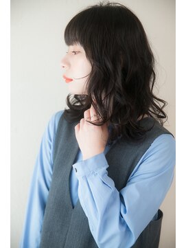 ヘアリゾート粋 ウナム 新宿東口店(enam) 小顔効果バツグン◎ふんわりラフミディ◎[新宿駅/新宿東口/新宿]