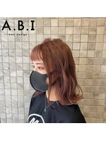 アビー(A.B.I) 【A.B.I◇Rui】ピンクアッシュ