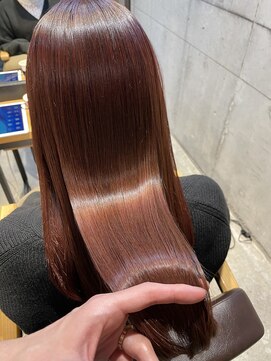 ユアーズヘア 新宿WEST(youres hair) 暖色カラー&ULTOWA treatment