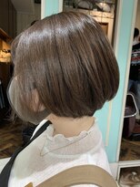 ミエルヘアーエスト 新宿店(mielhair est)&nbsp;ショートボブ×アッシュベージュ