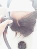 【平日初回限定】“頭皮のケア”スカルプヘッドスパ＆カット　7分　¥4,653