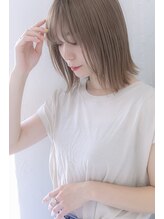 透明感レベルMAX♪おしゃれミルクティーカラー★ (所沢ブリーチ/所沢ケアブリーチ/所沢ブリーチなし)所沢