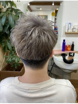 ヘアサロン スズキ メンズカット＋ダブルカラー