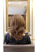 ウルフヘアにコテ巻き風パーマー高橋雅樹