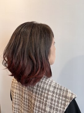 ピュアソウル(Pure Soul) オシャレさん必見★グラデーションカラー×テラコッタ[渋谷]