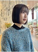 ボブ/大人ボブ/ミニボブ/ぱつっとボブ/表参道/青山
