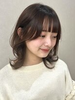 ミリ 奈良店(mm) 顔まわりカット/レイヤーカット/韓国/髪質改善/奈良/近鉄奈良