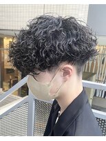 リベル(LIBER) 八王子/八王子駅/波巻きスパイラルパーマ/メンズパーマ/眉毛