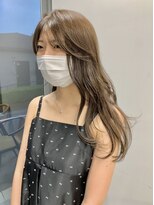 ヘアー アイス 御器所本店(HAIR ICI) ロングヘア韓国ヘアレイヤーカット小顔カット2wayバング