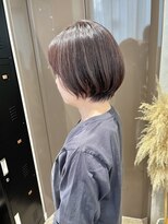 クエ(QUE)&nbsp;丸みショートボブ/重めショート/20代30代40代/横浜