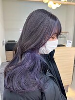 アリープパロット(ALEAP parrot)&nbsp;インナーカラー/ペールバイオレット【ALEAP parrot/多賀】