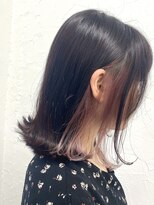アジールヘア 東上野店(agir hair)&nbsp;10代20代イヤリングカラーピンクベージュ【上野】