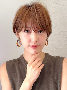 アンド ストーリーズ(&STORIES) ショートボブ髪型30代40代50代前髪あり前髪なし面長丸顔【荒牧】