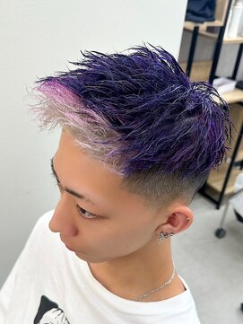 アリープパロット(ALEAP parrot) ブリーチデザインカラー/パープル【ALEAP parrot/多賀】