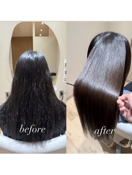 ジーナ 船橋南口(Zina) 【艶髪縮毛矯正】Premium艶髪ストレート Zinaミヨカワ